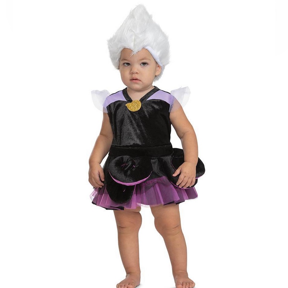 Baby Ursula Halloween Costume size 12-18 months. Worn once.
